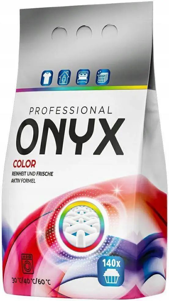 Onyx Professional Color Laundry Detergent Powder, 140 Loads, 8.4 kg