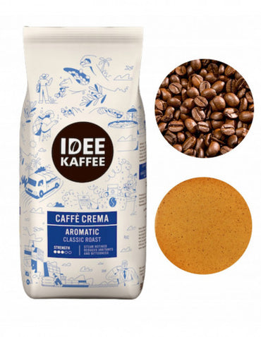 Idee Kaffee Crema Whole Bean Coffee, 1 kg - Image 2