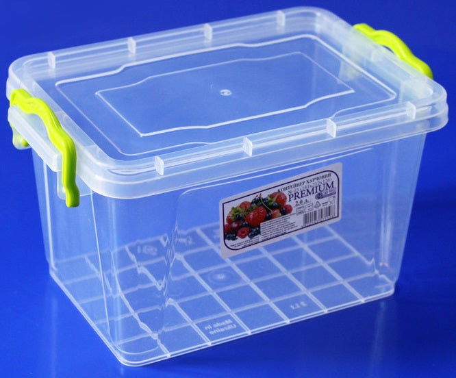 Al-Plastik Premium No. 3 Food Container, 2 L - Image 2