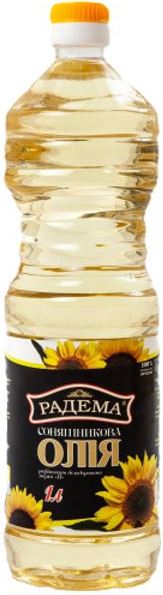 Radema Refined Sunflower Oil, 1 L