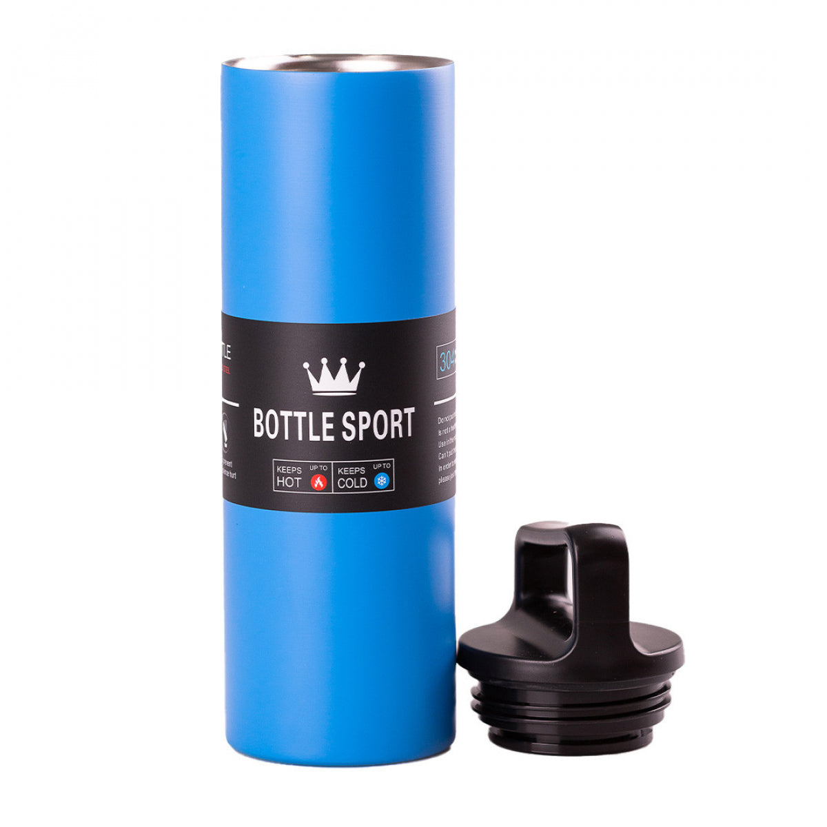 Bottle Sport 5009 Blue Thermos with Handle, 500 mL - Image 2