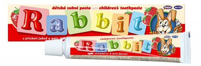 Rabbit Strawberry & Mint Kids Toothpaste, 45 g