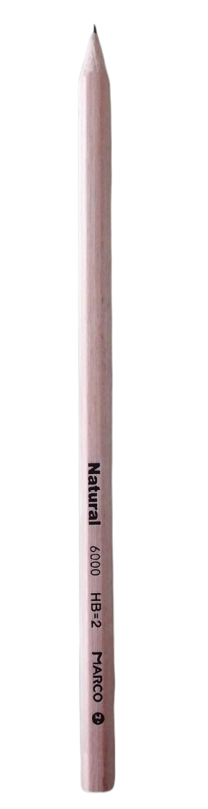 Marco Natural 6000-12 Graphite Pencil