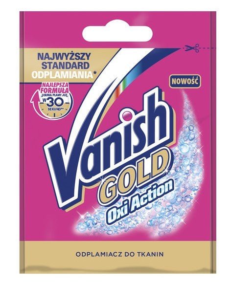 Stain remover Vanish OXI 30 g GOLD Color