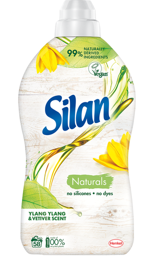 Silan Ylang-Ylang & Vetiver Fabric Softener, 1.45 L