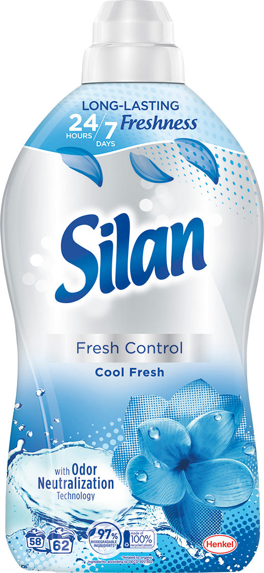 Silan Fresh Control Cool Fresh Fabric Softener, 1.364 L