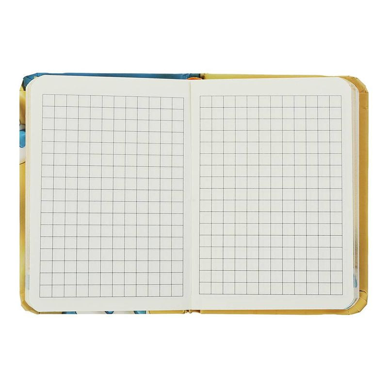 Zibi ZB117102 A7 Hardcover Grid Notebook with Elastic Band, 80 Sheets - Image 2