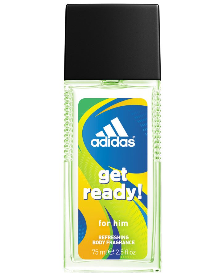 Adidas Get Ready Men's Eau de Toilette, 75 mL