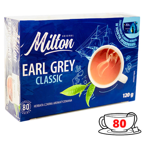 Milton Earl Grey Strong 80 Bags Tea, 120 g