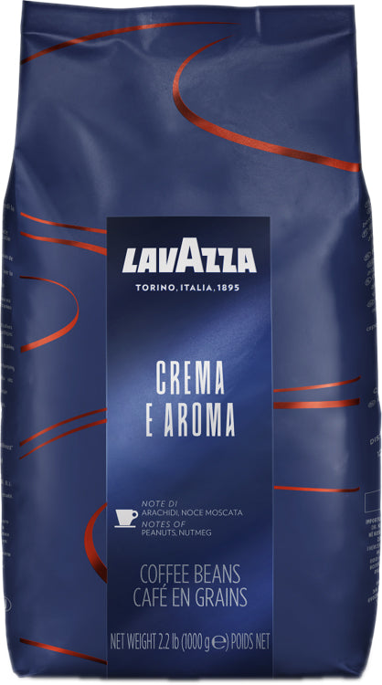 Lavazza Crema e Aroma Espresso Coffee Beans, 1 kg