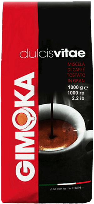 Gimoka Dulcis Vitae Whole Bean Coffee, 1 kg