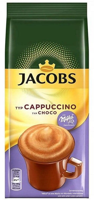 Jacobs Chocolate Milka Cappuccino, 500 g