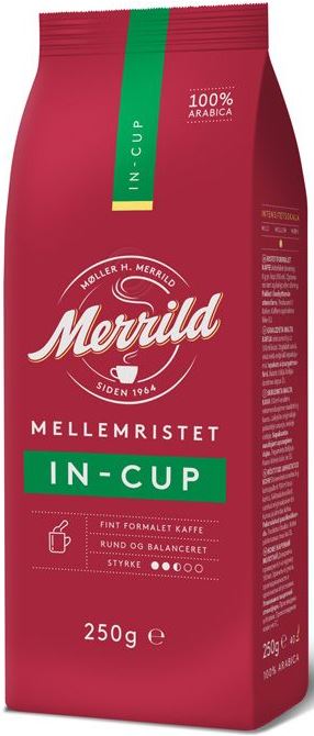 Lavazza Merrild In-Cup Ground Coffee, 250 g