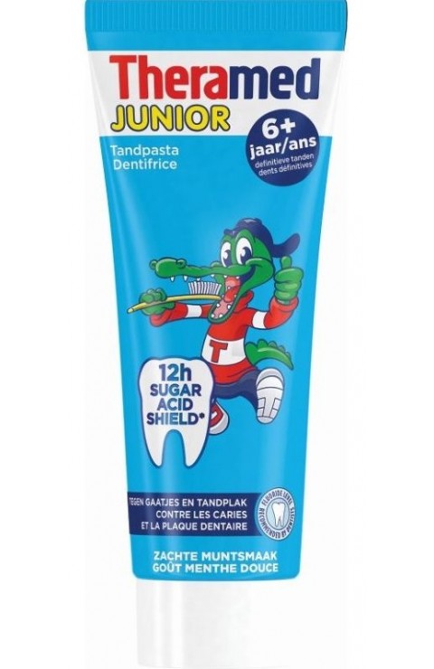 Theramed Junior Mint Kids Toothpaste for Ages 6+, 75 mL - Image 2