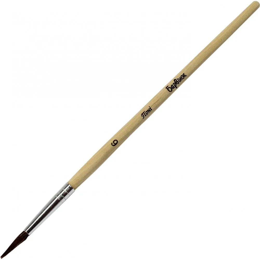 Barvinok Pony No. 6 Artist Brush