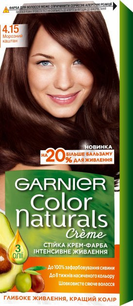 Garnier Color Naturals 4.15 Frosted Chestnut Hair Color
