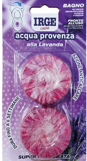 Irge Lavender Toilet Cistern Tablets, 2 x 50 g