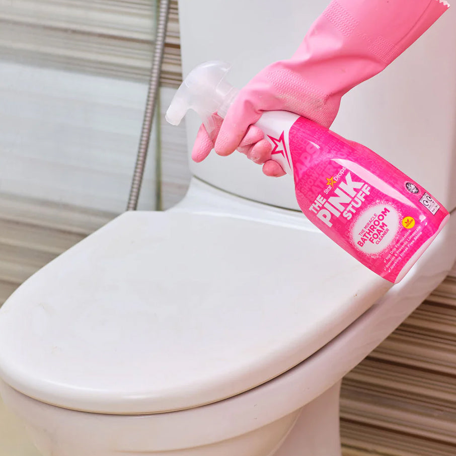 The Pink Stuff Bathroom Cleaning Foam Spray, 750 mL - Image 2