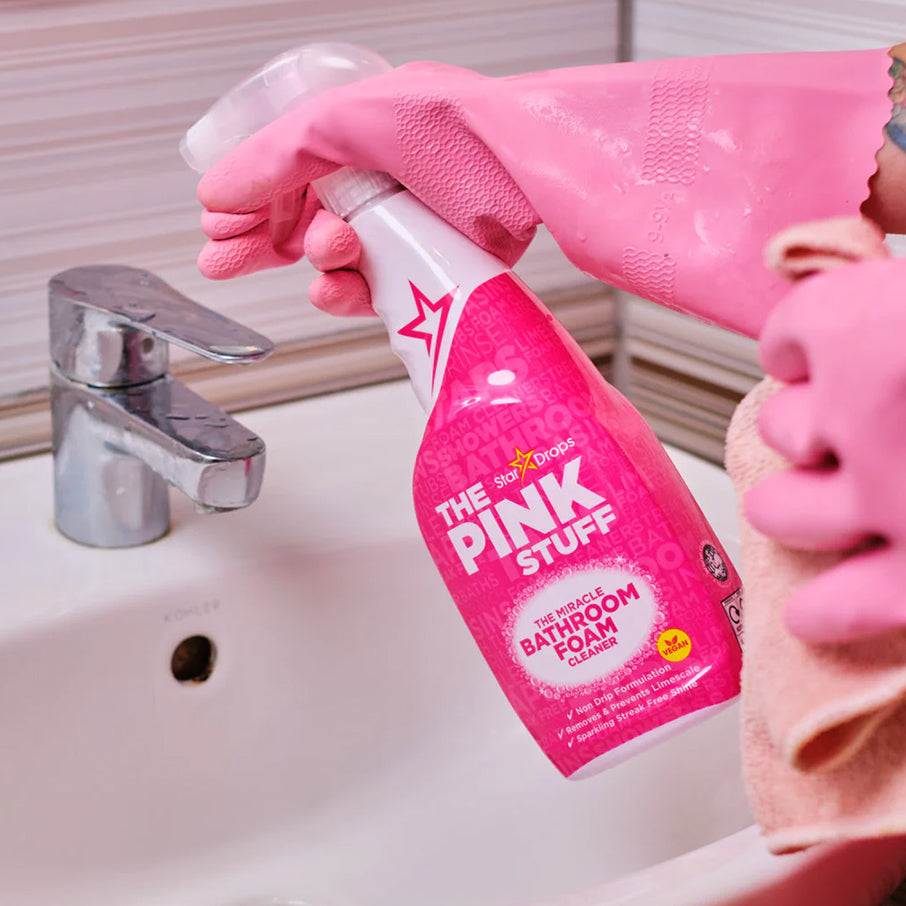 The Pink Stuff Bathroom Cleaning Foam Spray, 750 mL - Image 3