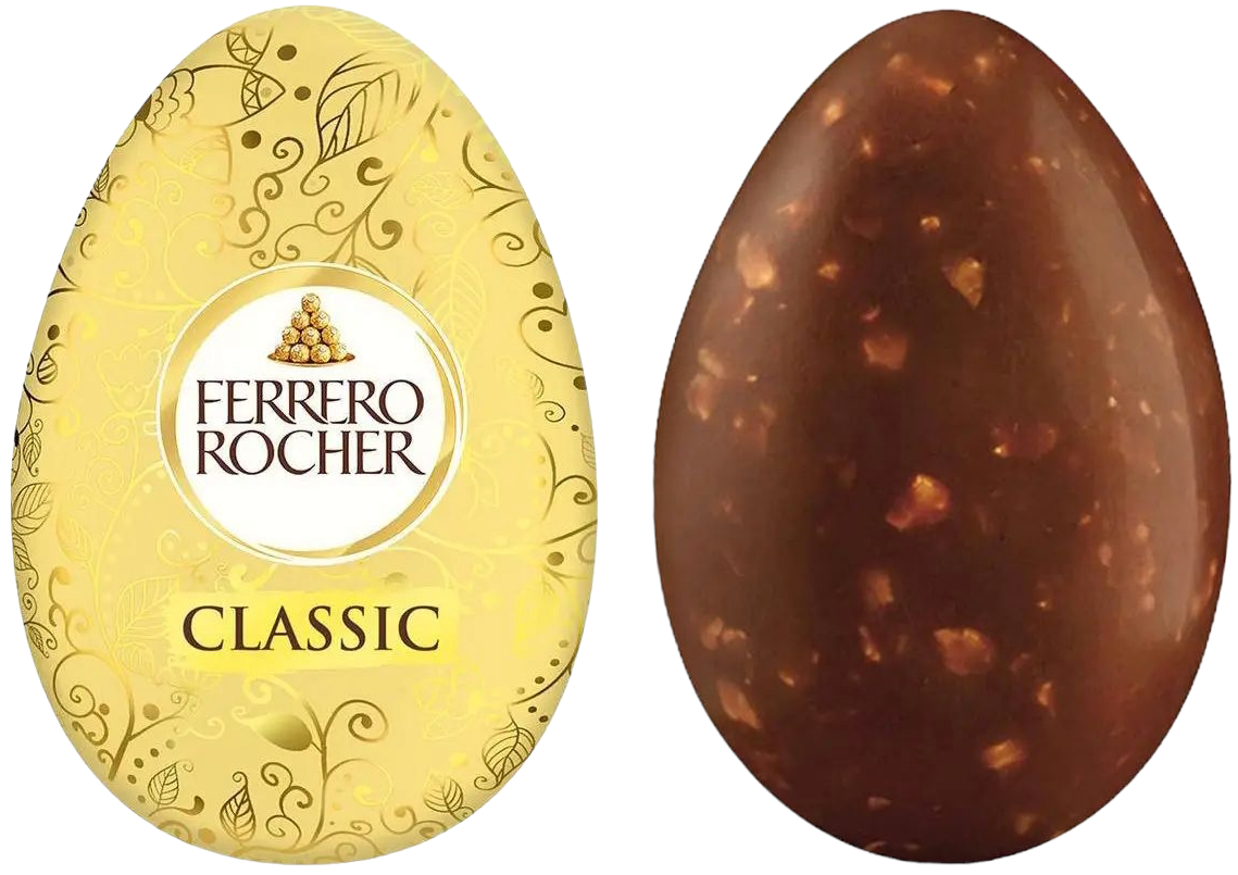 Ferrero Rocher Classic Chocolate Egg, 100 g