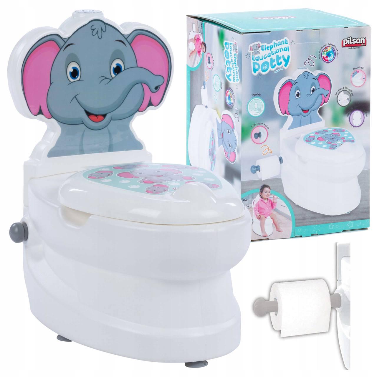 Pilsan 07-566 Little Elephant Potty with Lights & Sound in Box