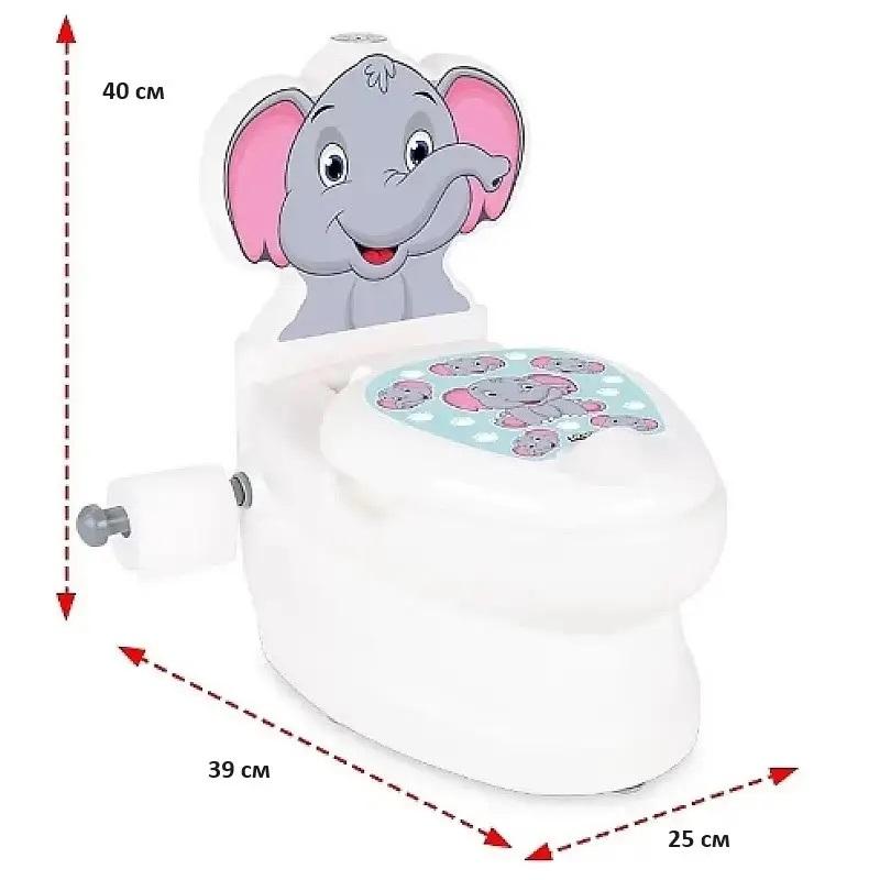 Pilsan 07-566 Little Elephant Potty with Lights & Sound in Box - Image 2