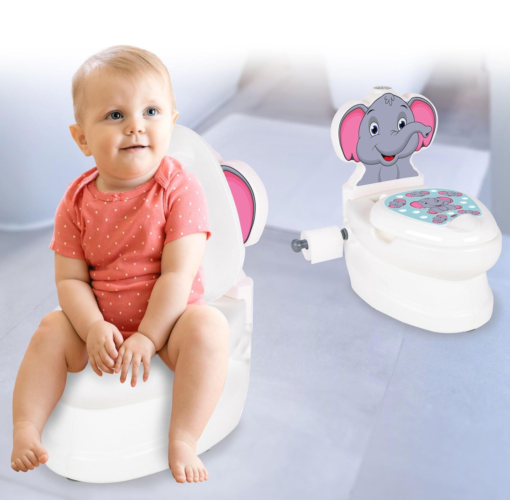 Pilsan 07-566 Little Elephant Potty with Lights & Sound in Box - Image 4