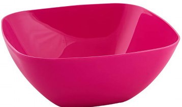 Aleana 168002 Deep Plastic Salad Bowl, Assorted, 180 x 180 x 75 mm