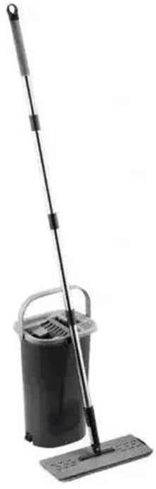 Sillgech EH-213 Compact Black Cleaning Set with Mop & Bucket, 10 L - Image 3