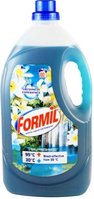 Formil Bali Freshness Laundry Detergent Gel, 100 Loads, 5 L