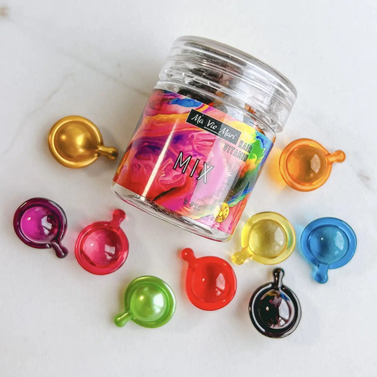 Ma Vie Mari Mix Hair Vitamin Capsules, 9 pcs