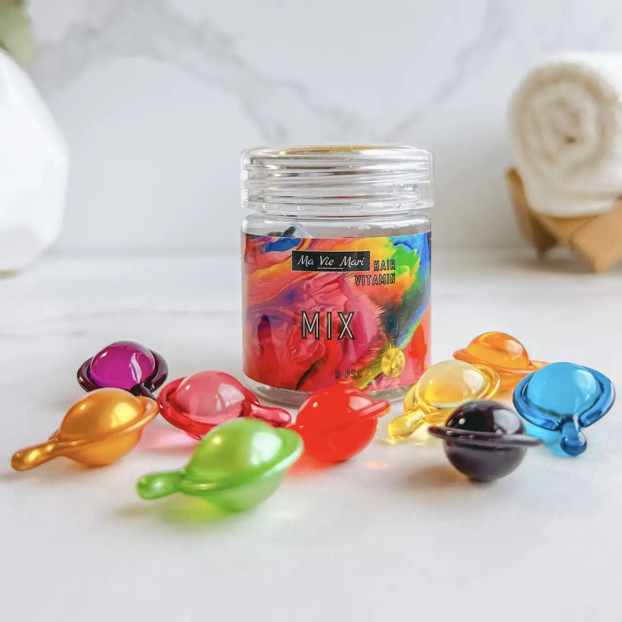 Ma Vie Mari Mix Hair Vitamin Capsules, 9 pcs - Image 2