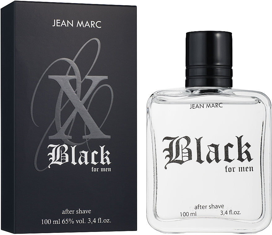 Jean Marc X-Black Aftershave Lotion, 100 mL