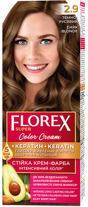 Florex Super Hair Dye 2.9 Dark Blonde