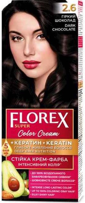 Florex Super Hair Dye 2.6 Dark Chocolate