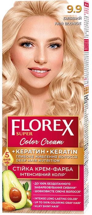 Florex Super Hair Dye 9.9 Blonde