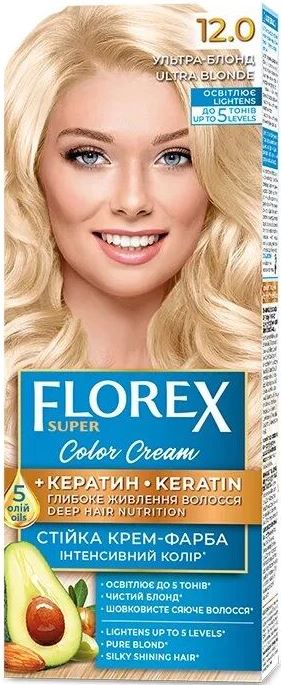 Florex Super Hair Dye 12.0 Ultra Blonde