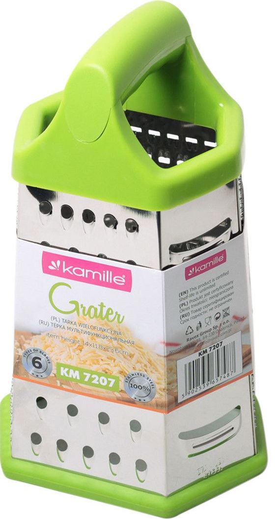 Kamille KM7207 6-Sided Kitchen Grater