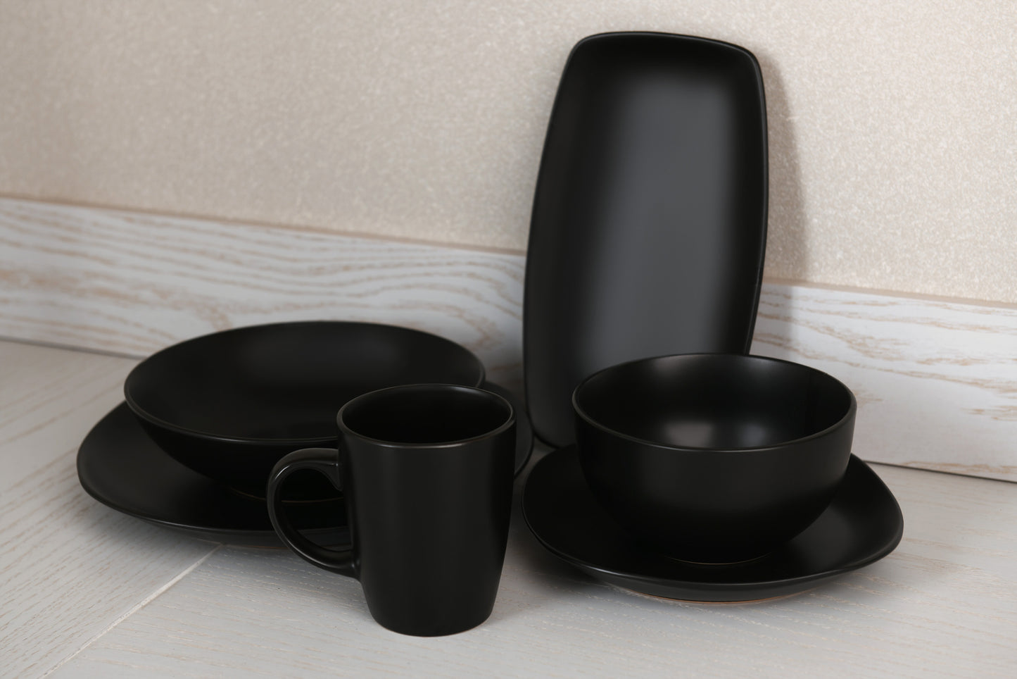 Ardesto Molize AR2925MB Black Rectangular Serving Dish, 25 x 14 cm - Image 2