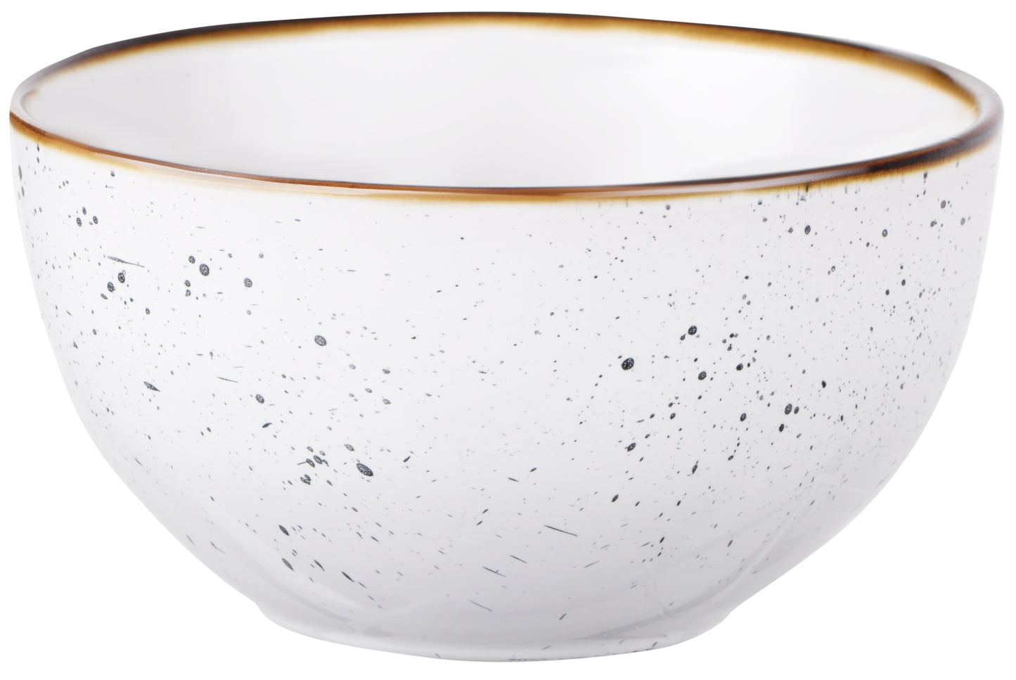 Ardesto Bagheria AR2914WGC Bright White Ceramic Bowl, 14 cm