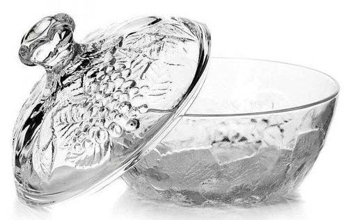 Pasabahce Piknik 97556 Sugar Bowl with Lid, 350 mL - Image 2