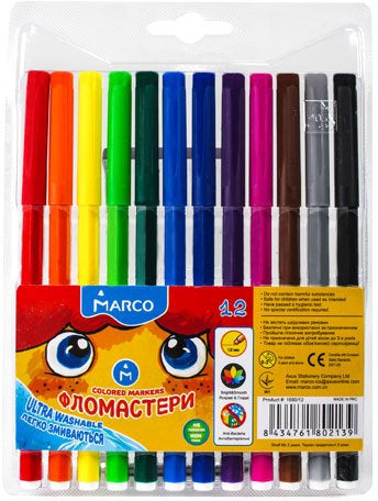 Marco 1690/12 12 Colors Markers