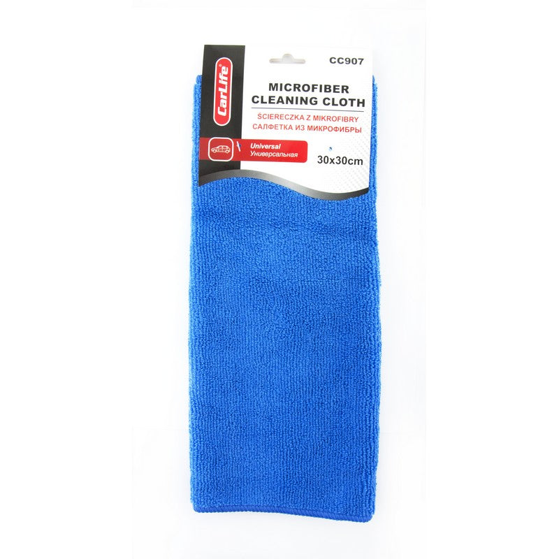 CarLife CC907 All-Purpose Microfiber Cleaning Cloth, 30 x 30 cm