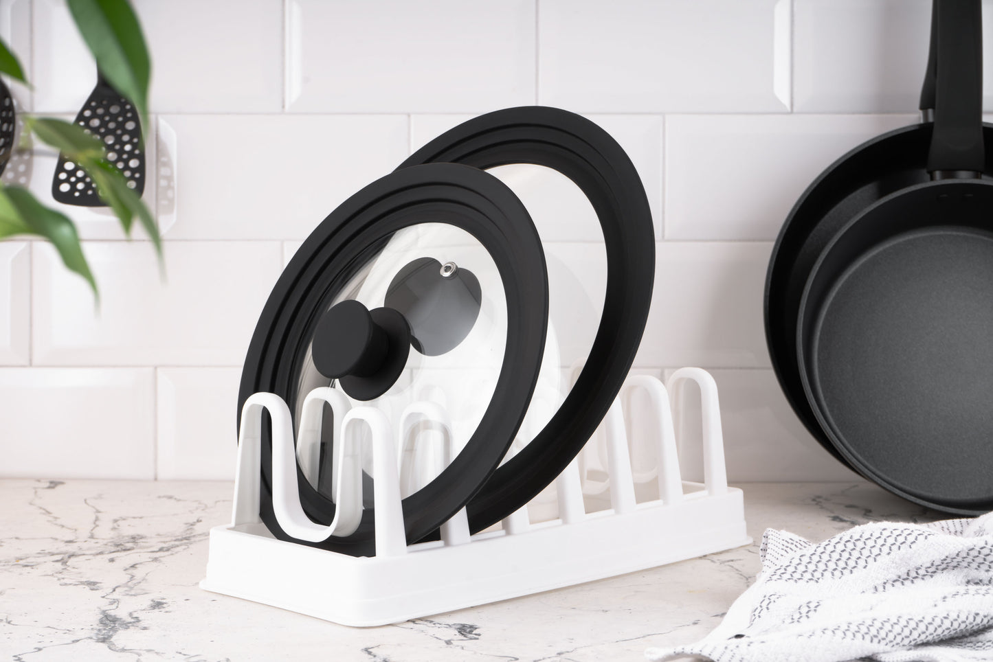 Ardesto AR4035L Lid & Cutting Board Rack, 35 x 15.2 x 11.7 cm - Image 2