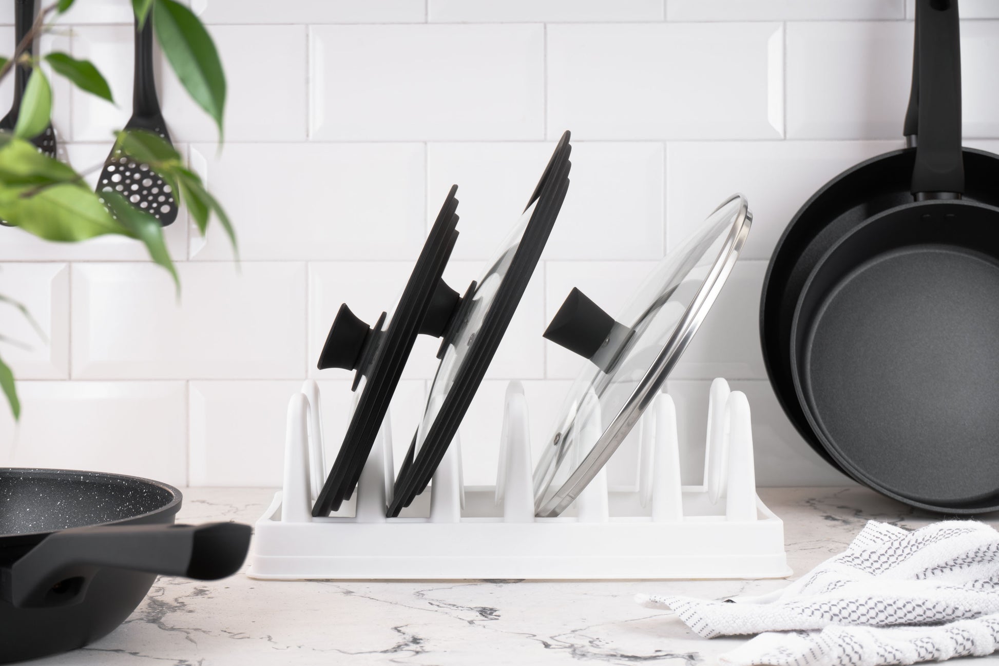 Ardesto AR4035L Lid & Cutting Board Rack, 35 x 15.2 x 11.7 cm - Image 3