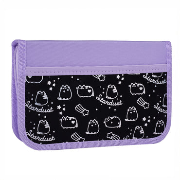 YES 533628 Pusheen the Cat Single-Compartment Hard-Shell Pencil Case with 2 Flaps - Image 2