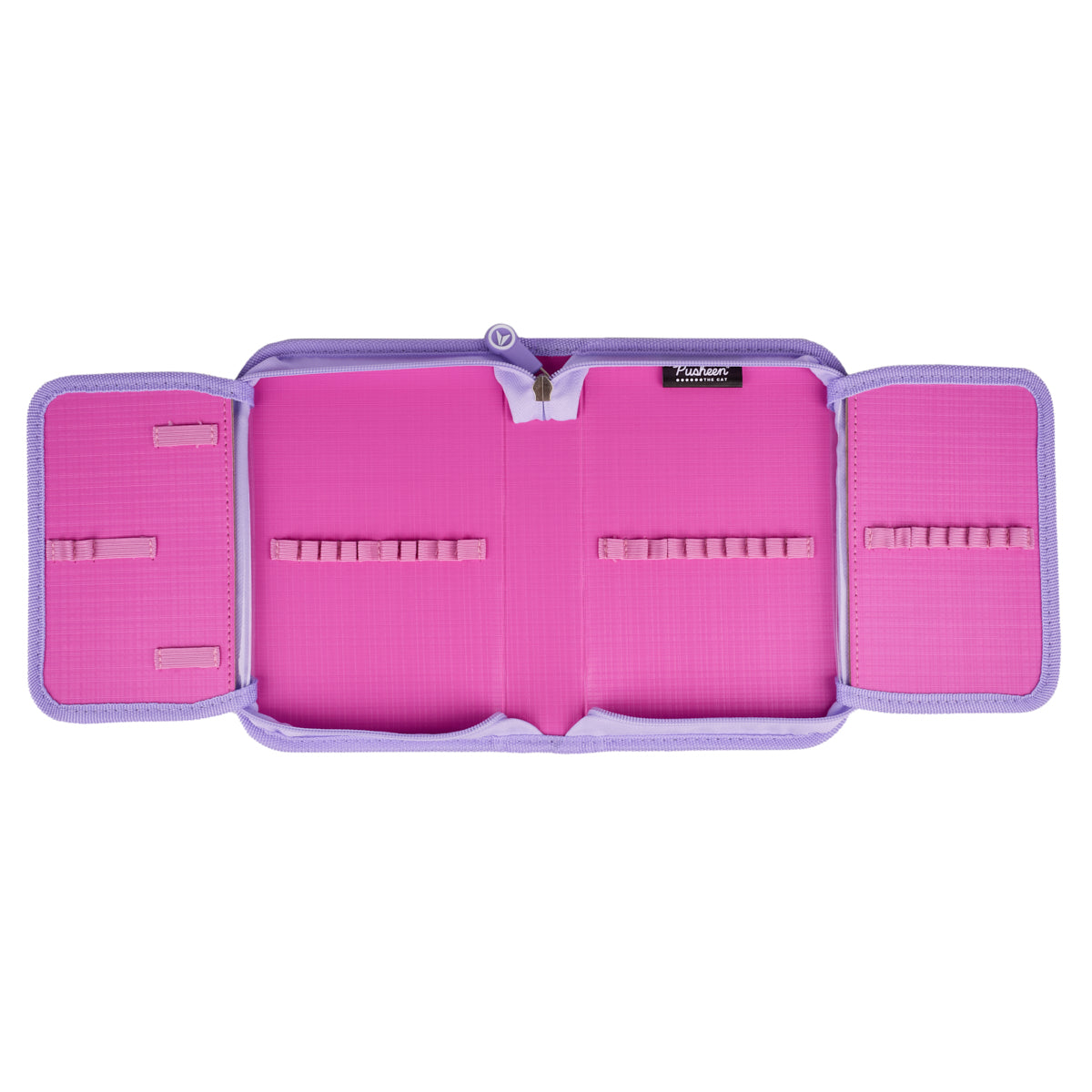 YES 533628 Pusheen the Cat Single-Compartment Hard-Shell Pencil Case with 2 Flaps - Image 4