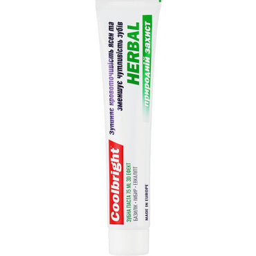 Coolbright Herbal Toothpaste, 75 mL - Image 2