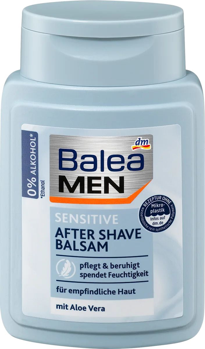 Balea Men Sensitive Aftershave Balm, 100 mL