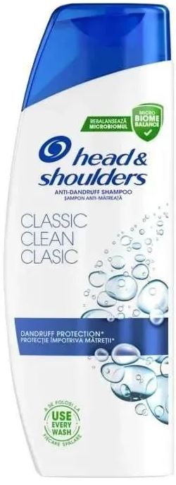 Head & Shoulders Classic Clean Shampoo, 330 mL